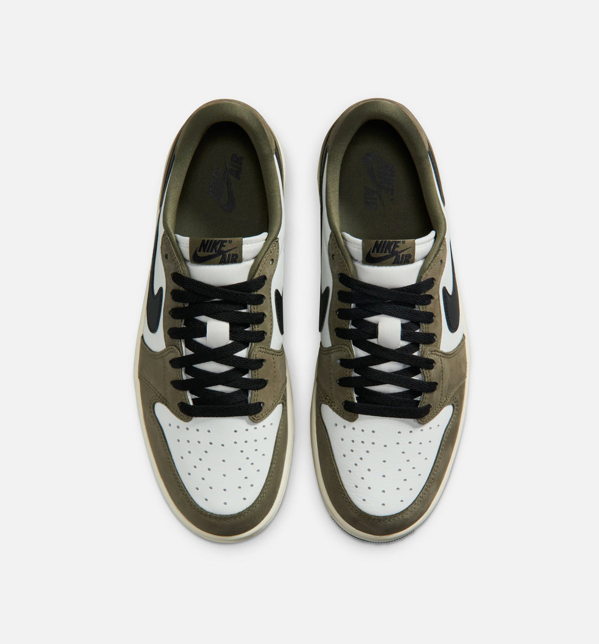 Air Jordan 1 Low OG – Men's Lifestyle Shoe in Medium Olive/Black/Summit White/Sail